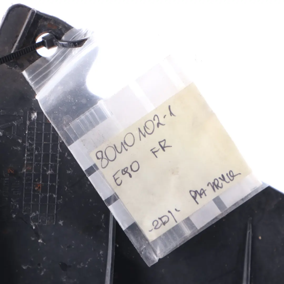 Bottom Lower Front Right O/S Wheel Arch Housing to BMW E90 E91 M Sport with Part number 7276961 BMW E90 E91 M Sport Bottom Lower Front Right O/S Wheel Arch Housing - SKU 8040102-1 - Part number 7276961