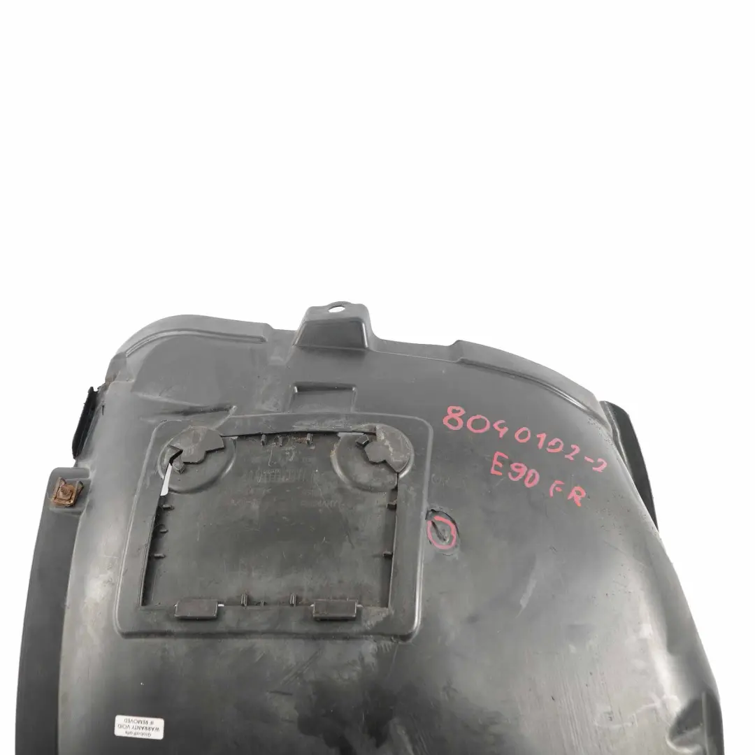 Passaruota M Sport Anteriore Destro Coperchio Inferiore per BMW E90 E91 con numero di parte 8040102 BMW E90 E91 Passaruota M Sport Anteriore Destro Coperchio Inferiore - SKU 8040102-2 - Numero di parte 8040102