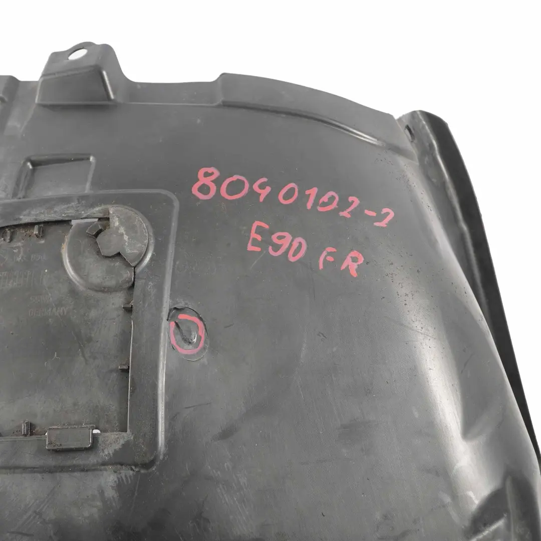 Radlaufgehäuse M Sport Vorne Rechts Bodenabdeckung für BMW E90 E91 mit Teilenummer 8040102 BMW E90 E91 Radlaufgehäuse M Sport Vorne Rechts Bodenabdeckung - SKU 8040102-2 - Teilenummer 8040102