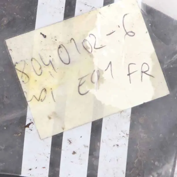 Bottom Front Right O/S Wheel Arch Housing Cover to BMW E90 E91 M Sport with Part number 8040102 BMW E90 E91 M Sport Bottom Front Right O/S Wheel Arch Housing Cover - SKU 8040102-6 - Part number 8040102