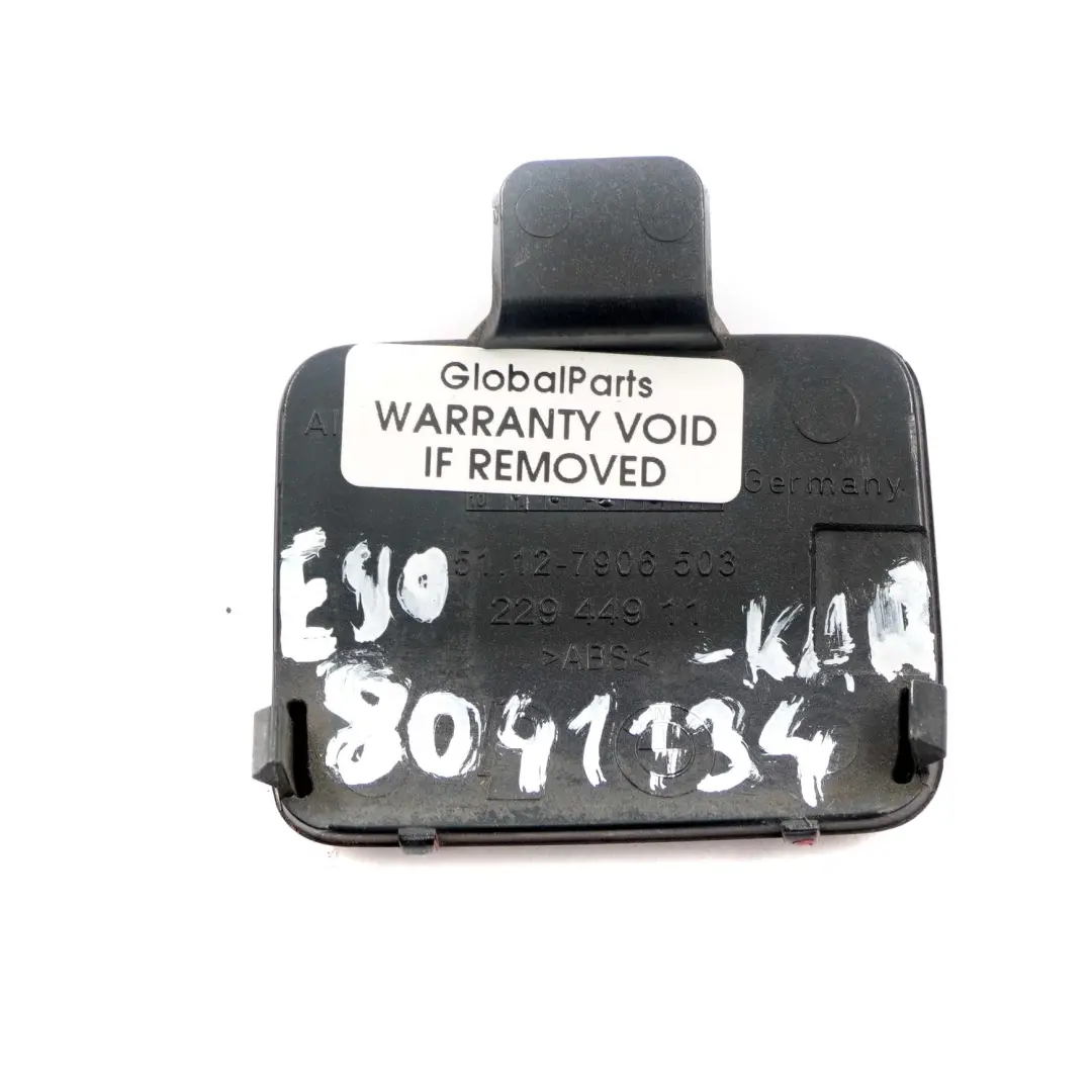BMW E90 LCI M Paket Abschlepphaken Abdeckung Blende Klappe Karmesinrot 7906503 - SKU 8041134-KAR - Teilenummer 8041134
