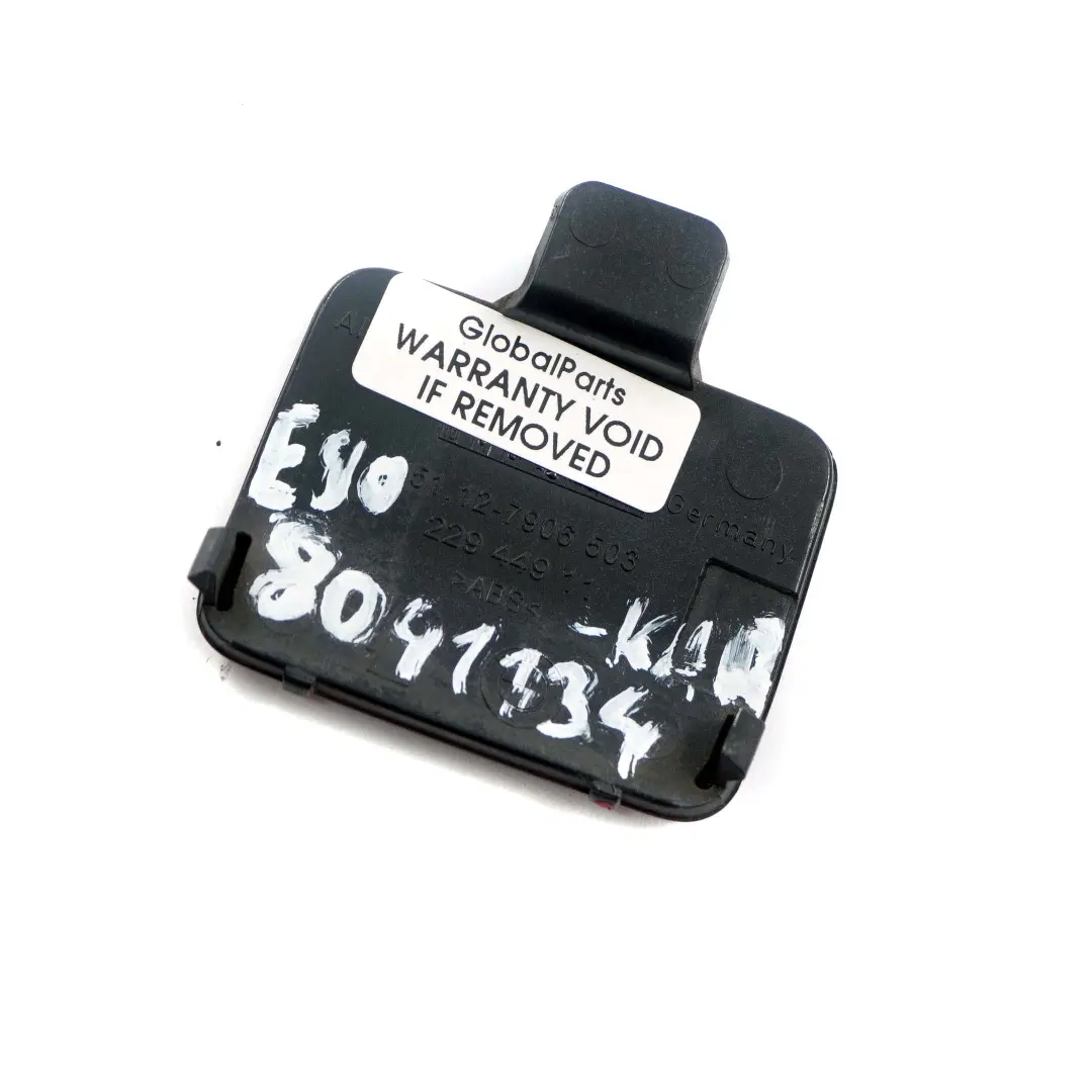 BMW E90 LCI M Paket Abschlepphaken Abdeckung Blende Klappe Karmesinrot 7906503 - SKU 8041134-KAR - Teilenummer 8041134