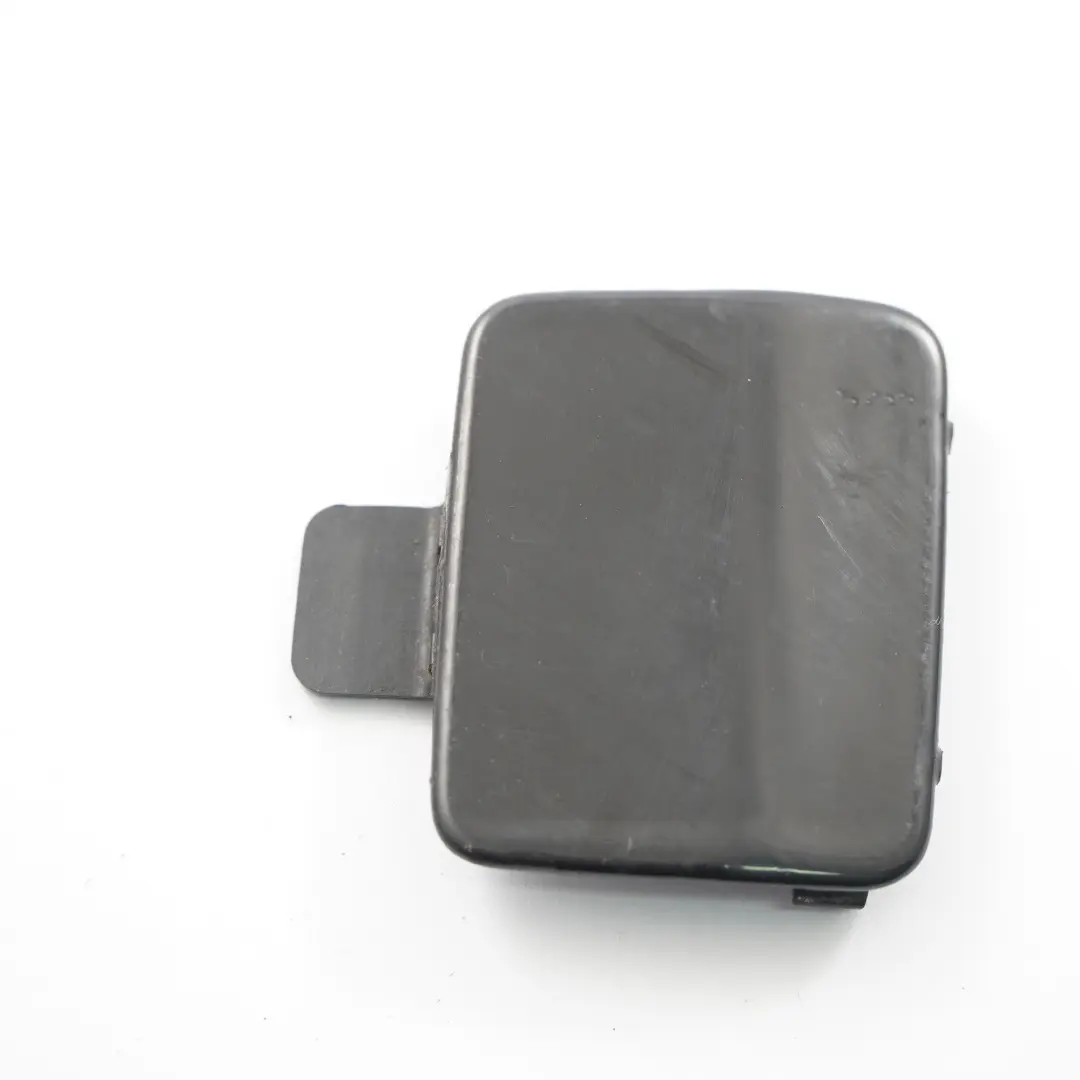 BMW E90 M Sport Towing Eye Hook Cover Rear Bumper Black Schwarz 2 - 668 7906503 - SKU 8041134-SCH - Part number 8041134