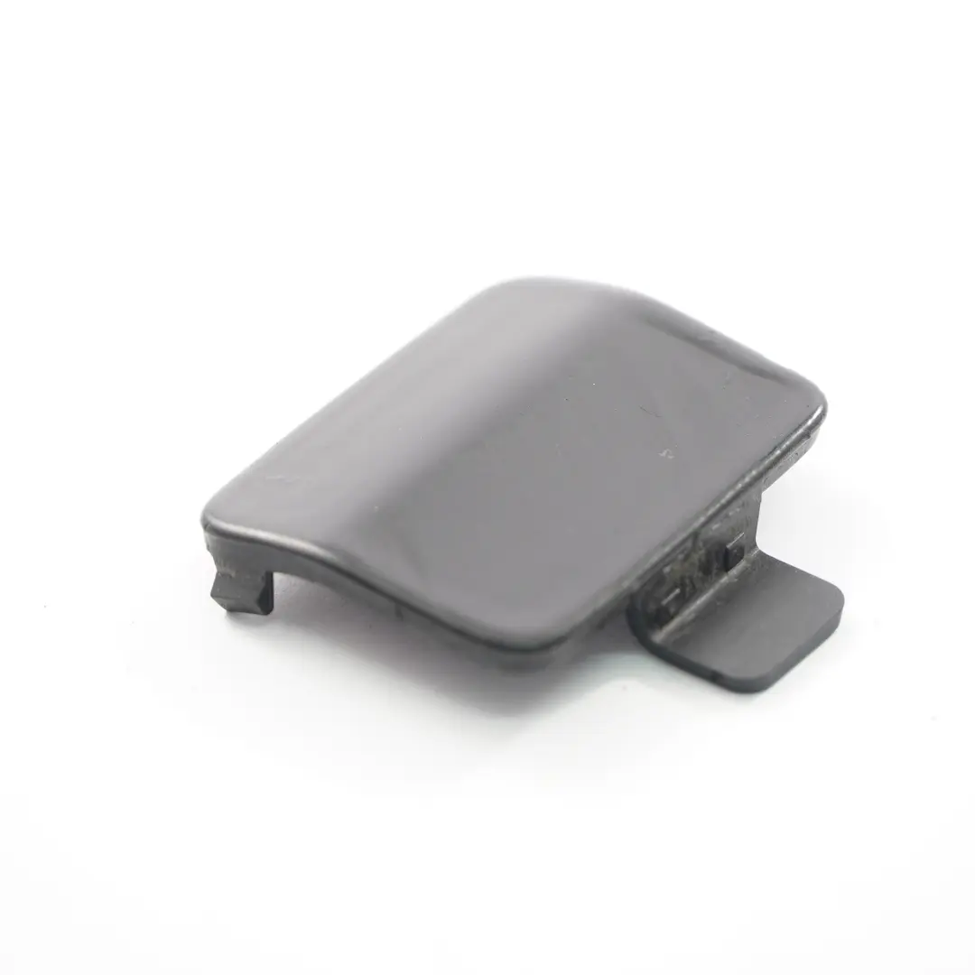 BMW E90 M Sport Towing Eye Hook Cover Rear Bumper Black Schwarz 2 - 668 7906503 - SKU 8041134-SCH - Part number 8041134