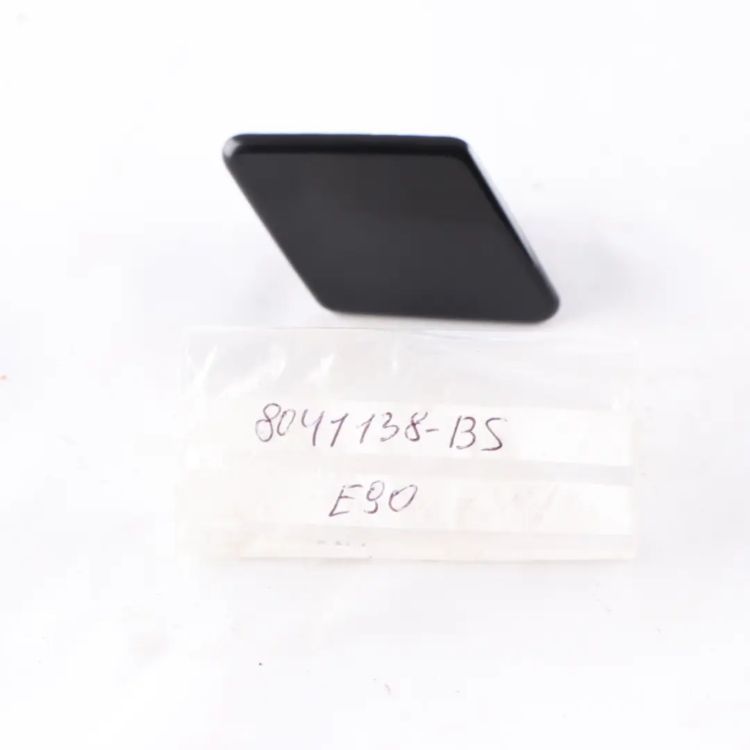 Headlight Washer Cover Flap Right O/S Black Sapphire 475 7907274 to BMW E90 M Sport with Part number 8041138 BMW E90 M Sport Headlight Washer Cover Flap Right O/S Black Sapphire 475 7907274 - SKU 8041138-BS - Part number 8041138