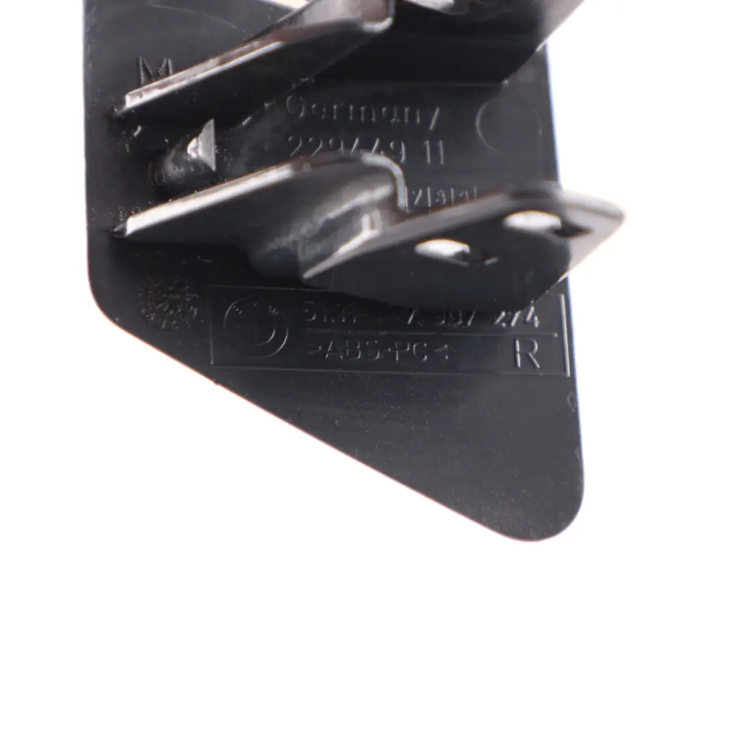 BMW E90 M Sport Headlight Washer Cover Flap Right O/S Black Sapphire 475 7907274 - SKU 8041138-BS - Part number 8041138