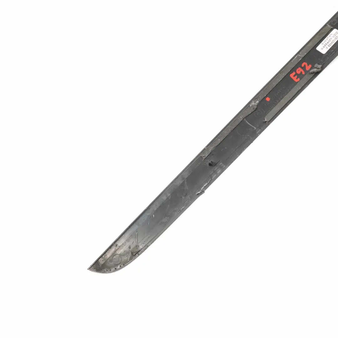 BMW E92 E93 LCI M Sport Blende Hinten Unten Stossfänger Schwarz - SKU 8041192 - Teilenummer 8041192