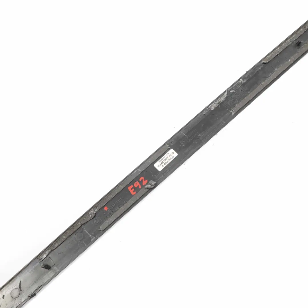 Panneau Arrière Bas Pare-chocs Noir BMW E92 E93 LCI M Sport - SKU 8041192 - Numéro de pièce 8041192