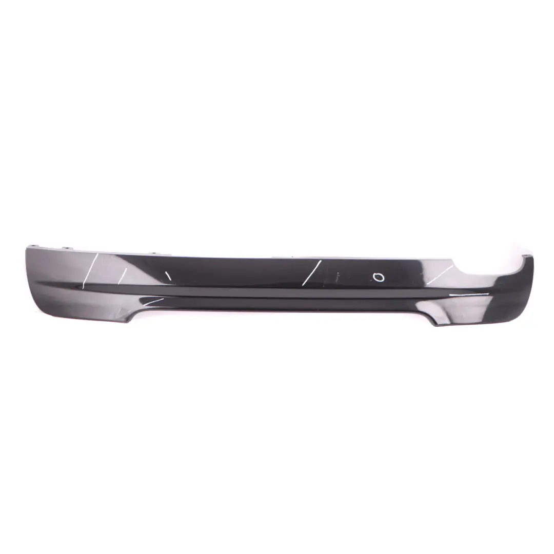 Bumper Rear Diffuser BMW E90 E91 M Sport Bottom Trim Panel Insert Gloss Black to with Part number 8043239 Bumper Rear Diffuser BMW E90 E91 M Sport Bottom Trim Panel Insert Gloss Black - SKU 8043239-1 - Part number 8043239