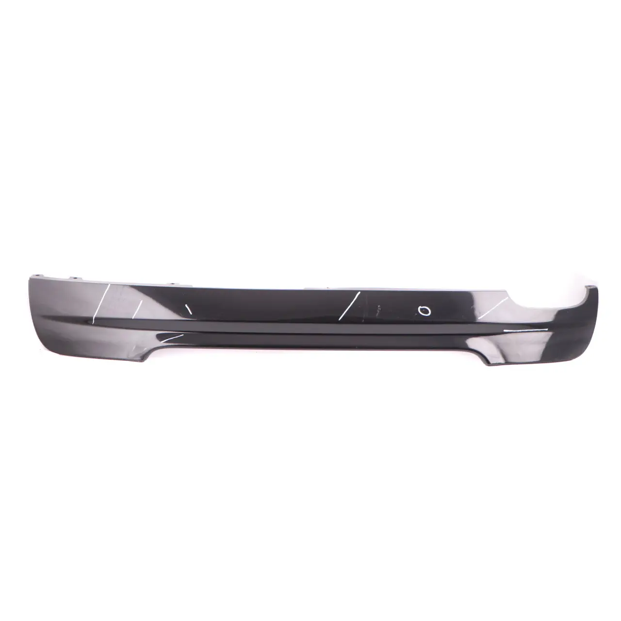BMW E90 E91 M Sport Difusor Parachoques Trasero Panel Inferior Negro Brillante