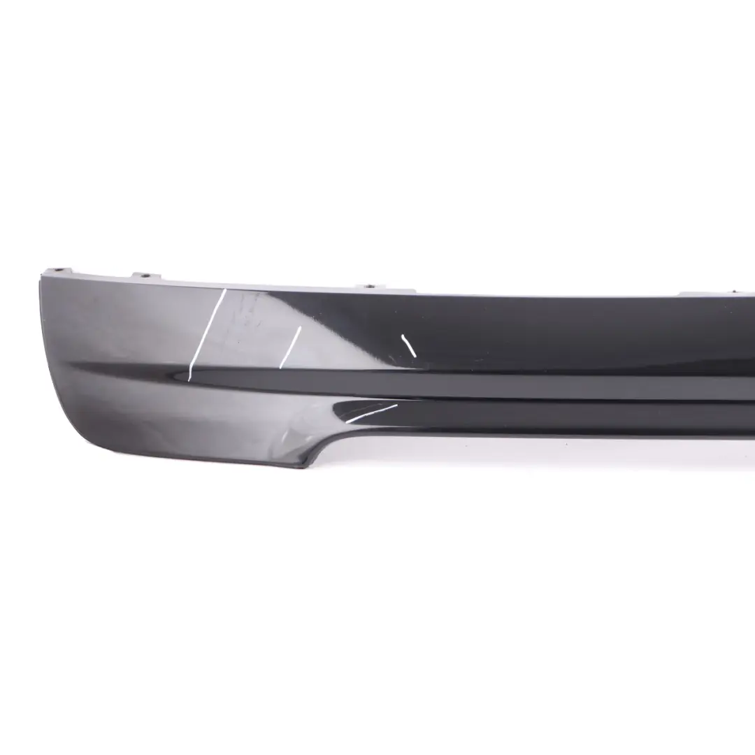 Bumper Rear Diffuser BMW E90 E91 M Sport Bottom Trim Panel Insert Gloss Black to with Part number 8043239 Bumper Rear Diffuser BMW E90 E91 M Sport Bottom Trim Panel Insert Gloss Black - SKU 8043239-1 - Part number 8043239
