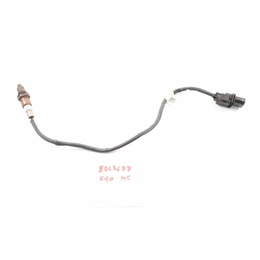 Regulating Lambda Probe Petrol Oxygen Sensor to BMW F90 M5 F91 F92 M8 with Part number 8043677 BMW F90 M5 F91 F92 M8 Regulating Lambda Probe Petrol Oxygen Sensor - SKU 8043677 - Part number 8043677