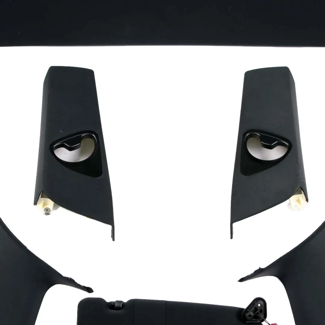 Headlining Roof Lining Black Trim + Pillars + Handles to BMW 6 Series E63 LCI with Part number 6982762 BMW 6 Series E63 LCI Headlining Roof Lining Black Trim + Pillars + Handles - SKU 8043874 - Part number 6982762