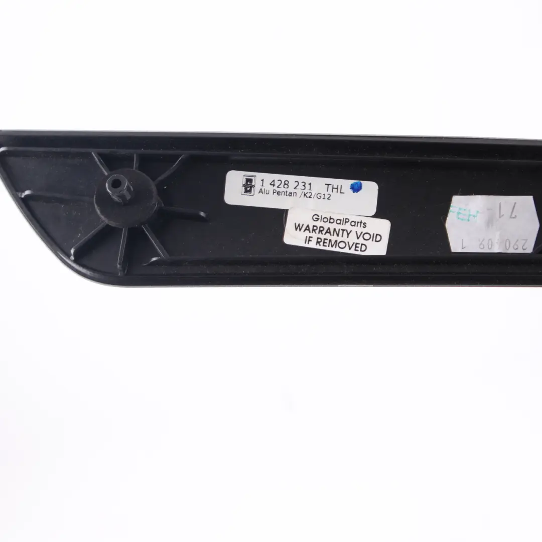 Striscia porta BMW E60 E61 LCI Decor Trim Cover Posteriore Sinistra Alluminio per con numero di parte 8044509 Striscia porta BMW E60 E61 LCI Decor Trim Cover Posteriore Sinistra Alluminio - SKU 8044509 - Numero di parte 8044509