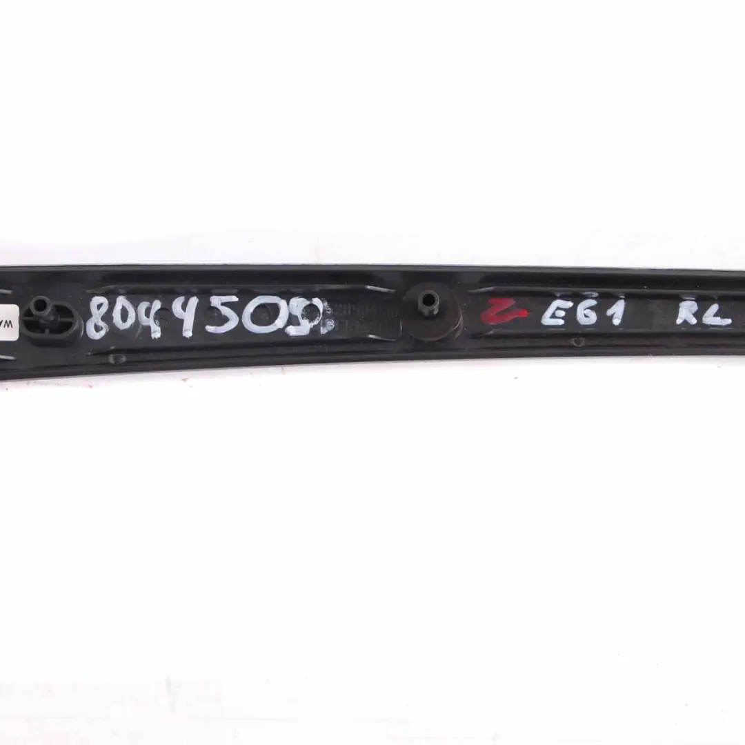 BMW 5 er E60 LCI Dekorleiste Seiten Verkleidung Hinten Links Aluminium Pentan - SKU 8044509 - Teilenummer 8044509