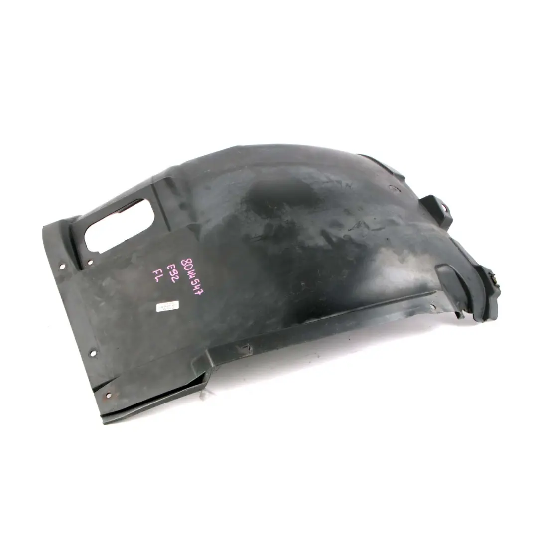 Front Wheel Housing Splash Guard Bottom Left N/S to BMW E92 E93 M Sport with Part number 8044547 BMW E92 E93 M Sport Front Wheel Housing Splash Guard Bottom Left N/S - SKU 8044547 - Part number 8044547