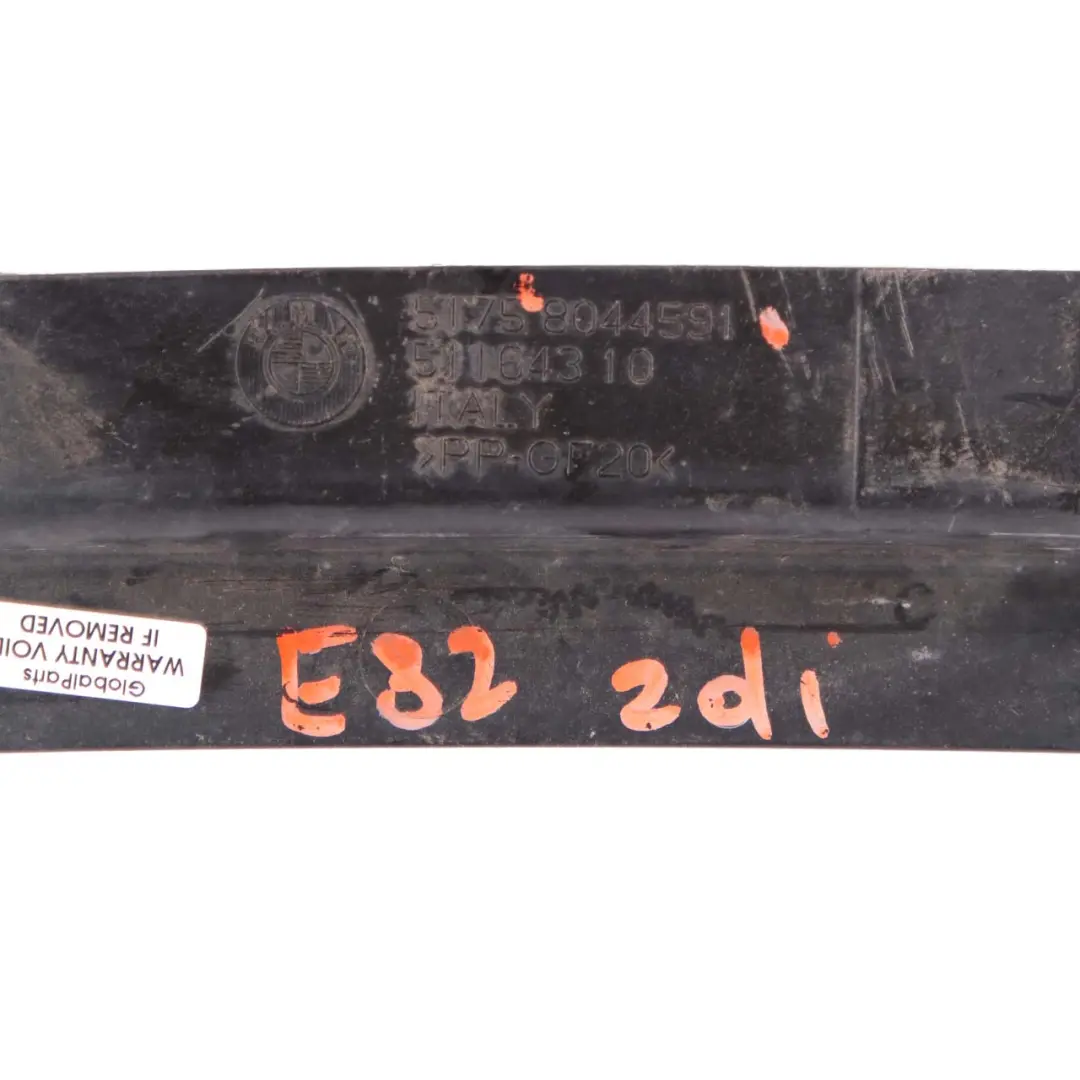BMW E81 E87 Bumper Mount M Sport Front Under Guide Support Bracket - SKU 8044591 - Part number 8044591