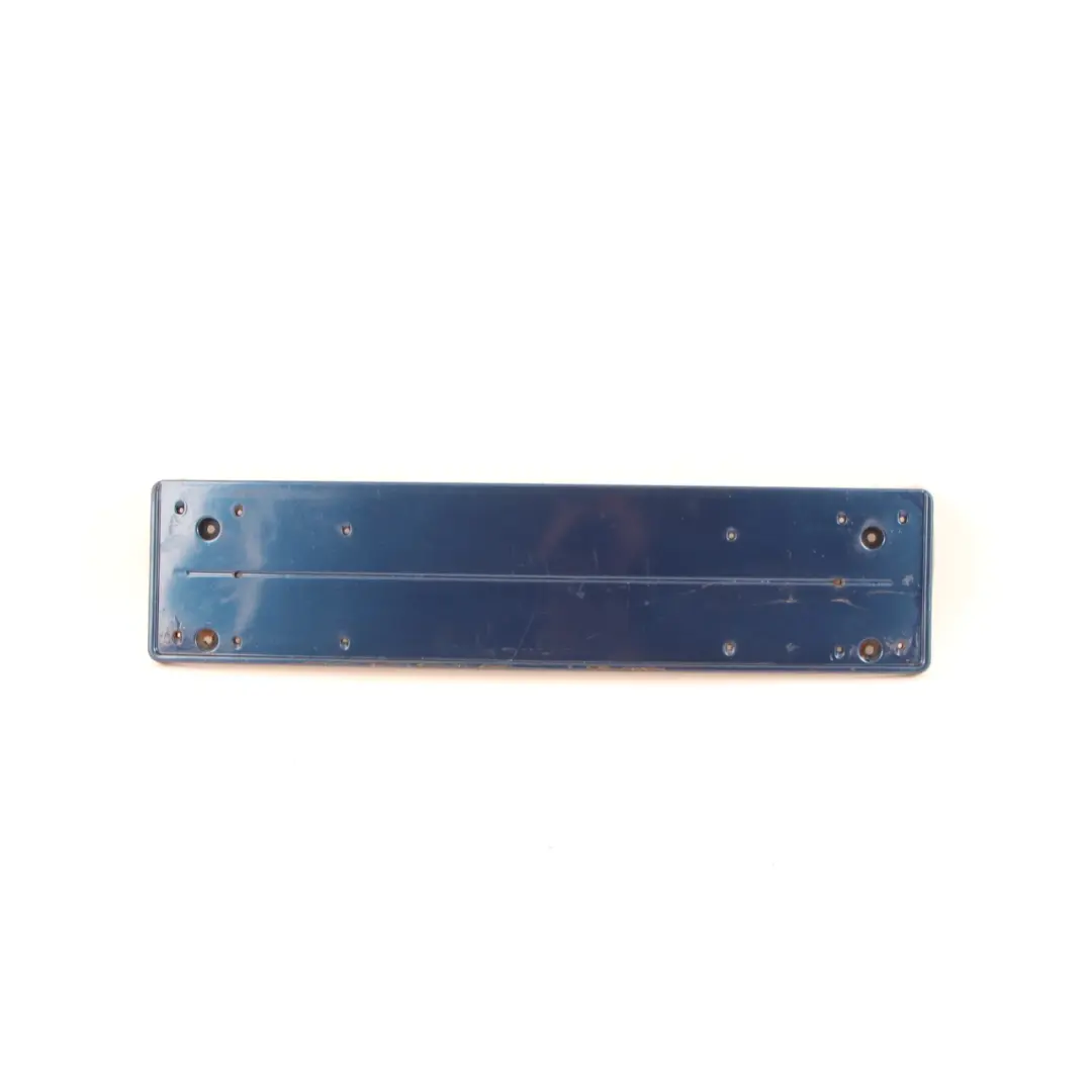 BMW E92 E93 Licence Plate M Sport Holder Base Le Mans Blau Blue Metallic 381 - SKU 8044659-LMB - Part number 8044659