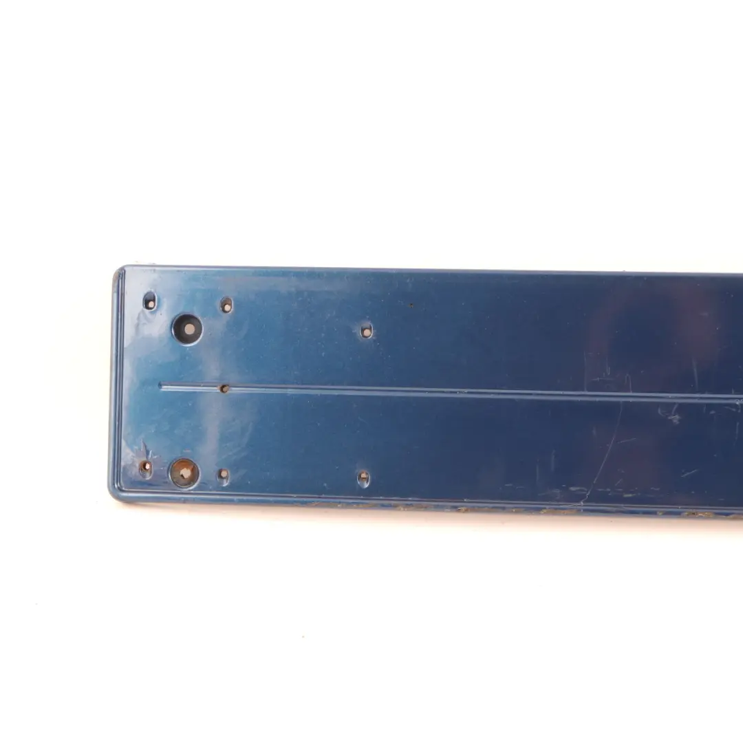 BMW E92 E93 Licence Plate M Sport Holder Base Le Mans Blau Blue Metallic 381 - SKU 8044659-LMB - Part number 8044659