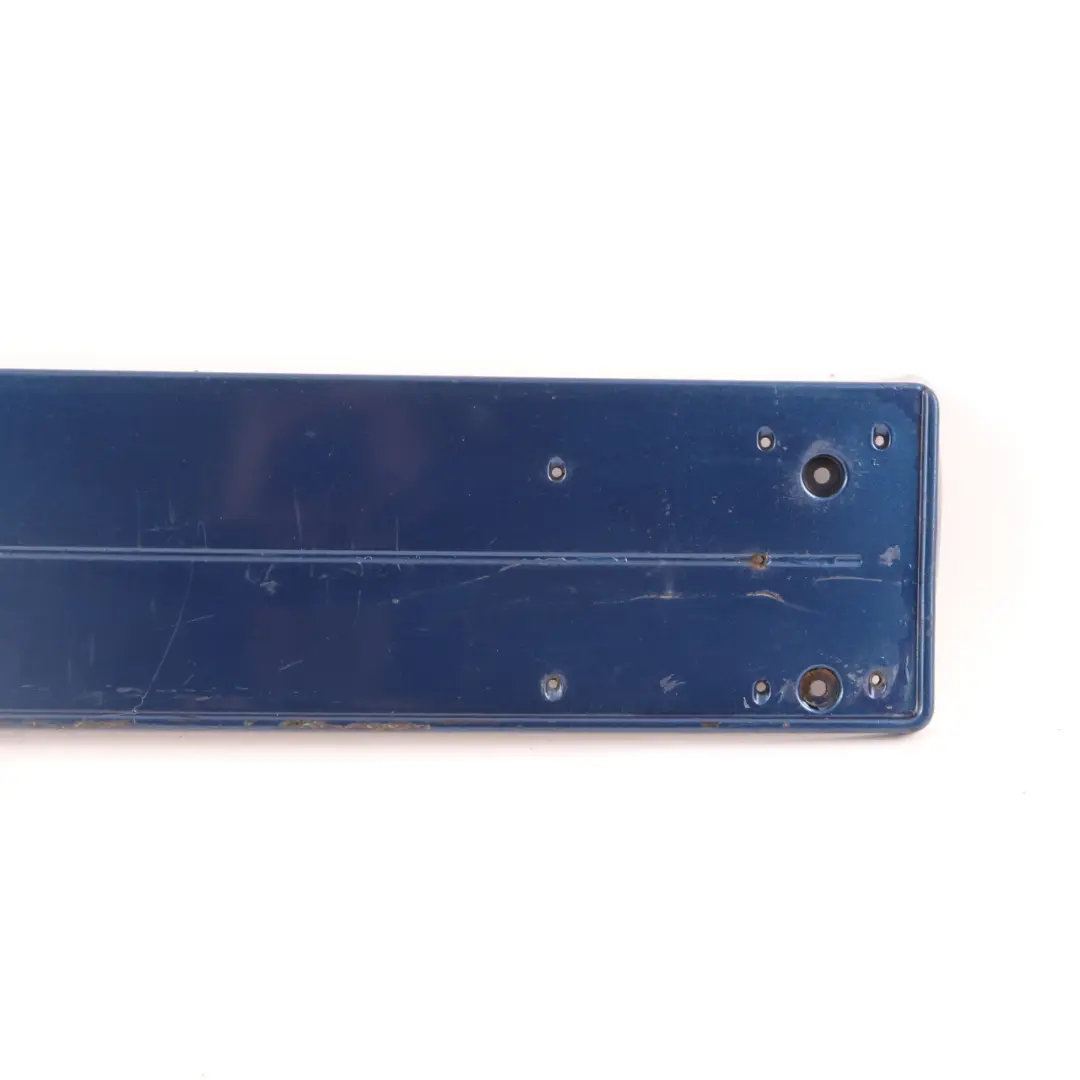 BMW E92 E93 Licence Plate M Sport Holder Base Le Mans Blau Blue Metallic 381 - SKU 8044659-LMB - Part number 8044659