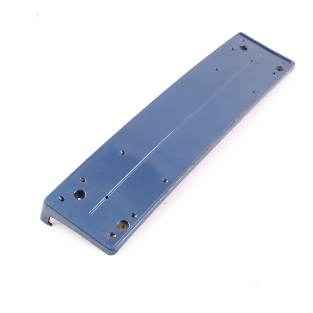 BMW E92 E93 Licence Plate M Sport Holder Base Le Mans Blau Blue Metallic 381 - SKU 8044659-LMB - Part number 8044659