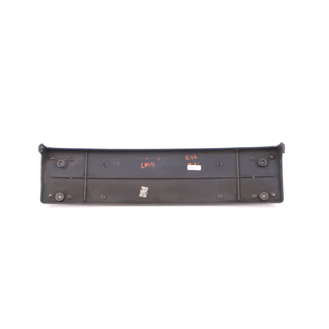 BMW E92 E93 Licence Plate M Sport Holder Base Le Mans Blau Blue Metallic 381 - SKU 8044659-LMB - Part number 8044659
