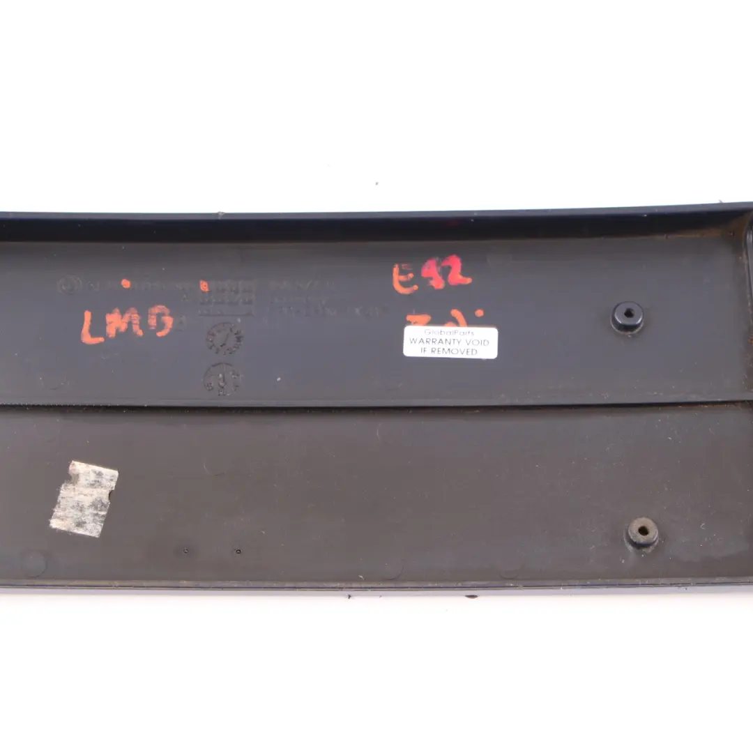 BMW E92 E93 Licence Plate M Sport Holder Base Le Mans Blau Blue Metallic 381 - SKU 8044659-LMB - Part number 8044659