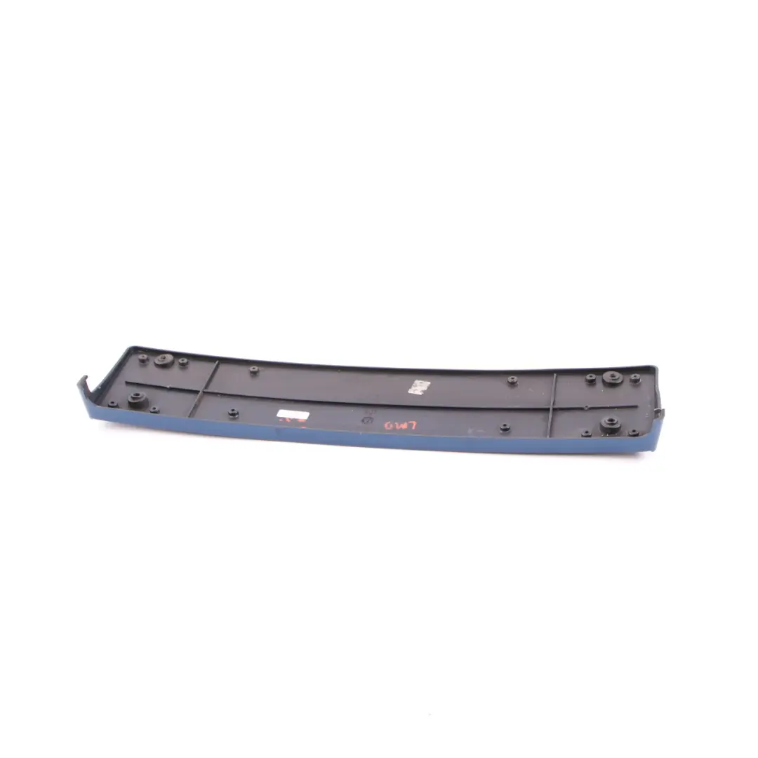 BMW E92 E93 Licence Plate M Sport Holder Base Le Mans Blau Blue Metallic 381 - SKU 8044659-LMB - Part number 8044659