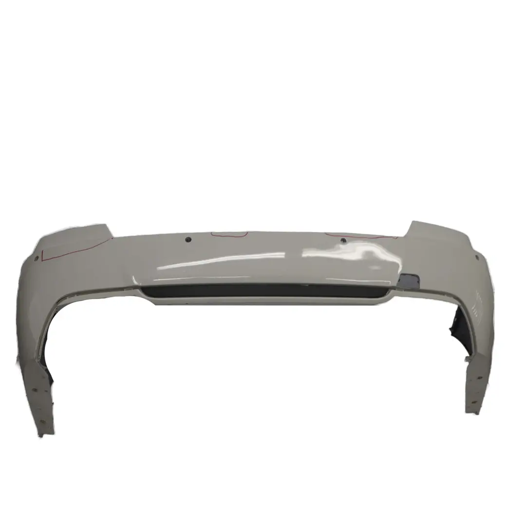 BMW E92 E93 Coupe Convertible M Sport Rear Bumper PDC Alpinweiss White - 300 - SKU 8044934-AW - Part number 8044934