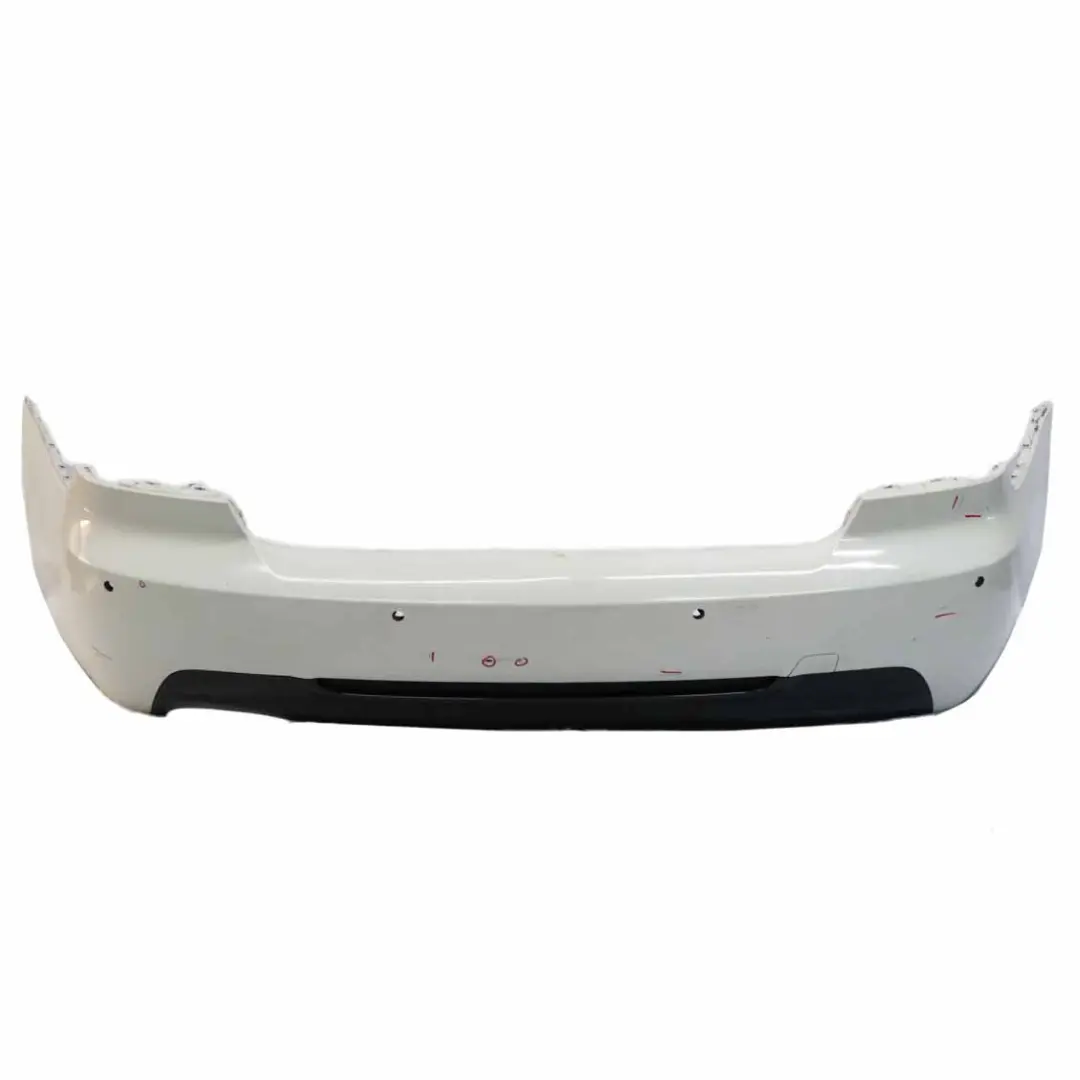 Bumper Coupe Convertible M Sport PDC Alpinweiss White - 300 to BMW E92 E93 Rear with Part number 8044934 BMW E92 E93 Rear Bumper Coupe Convertible M Sport PDC Alpinweiss White - 300 - SKU 8044934-AW1 - Part number 8044934