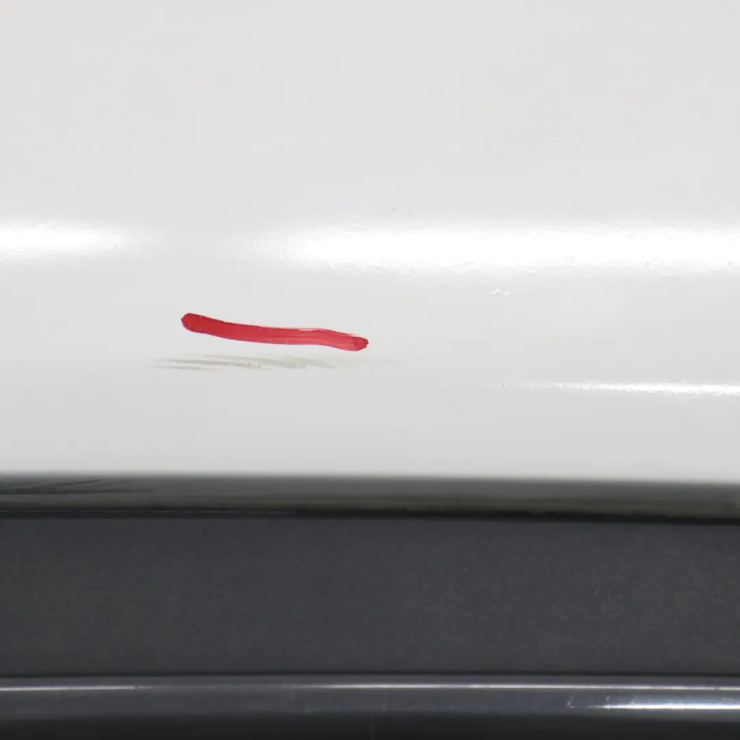 BMW E92 E93 Rear Bumper Coupe Convertible M Sport PDC Alpinweiss White - 300 - SKU 8044934-AW1 - Part number 8044934