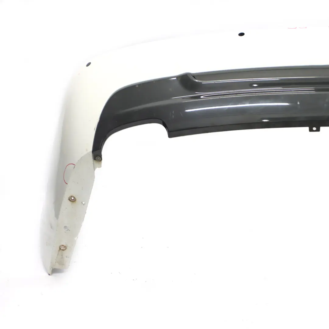 Bumper Coupe Convertible M Sport PDC Alpinweiss White - 300 to BMW E92 E93 Rear with Part number 8044934 BMW E92 E93 Rear Bumper Coupe Convertible M Sport PDC Alpinweiss White - 300 - SKU 8044934-AW2 - Part number 8044934