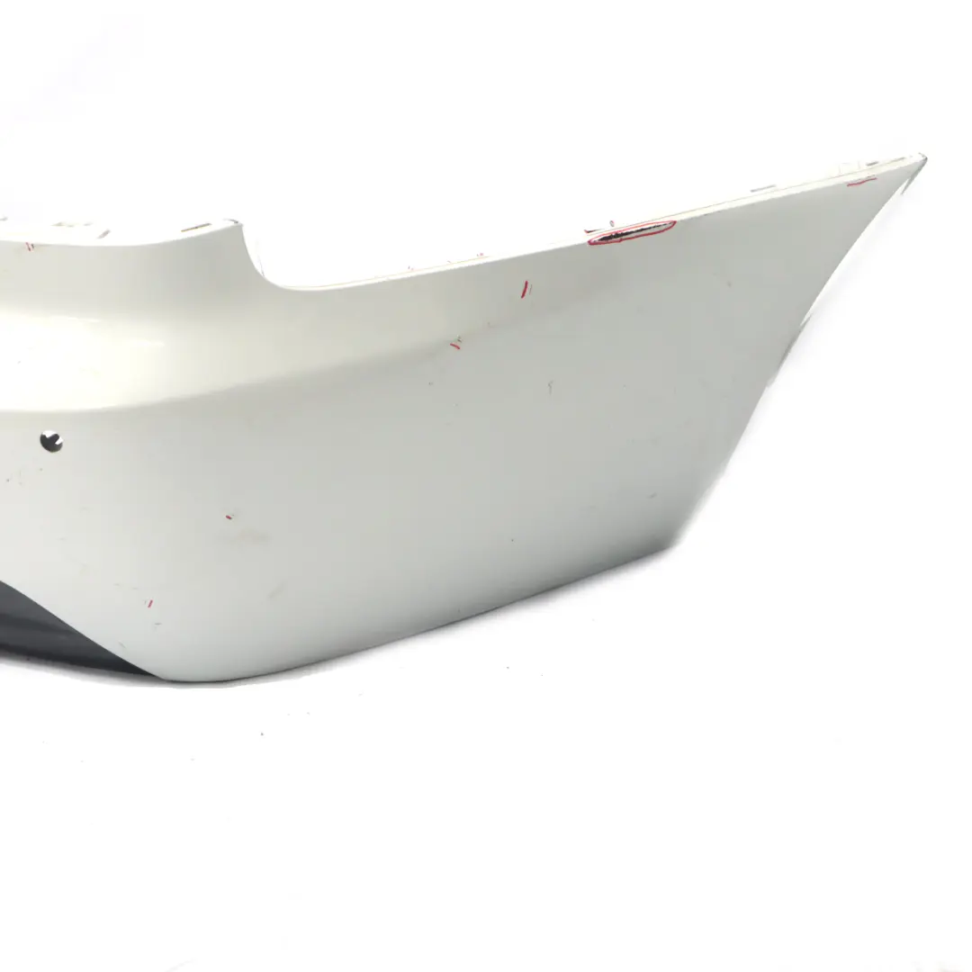 BMW E92 E93 Rear Bumper Coupe Convertible M Sport PDC Alpinweiss White - 300 - SKU 8044934-AW2 - Part number 8044934