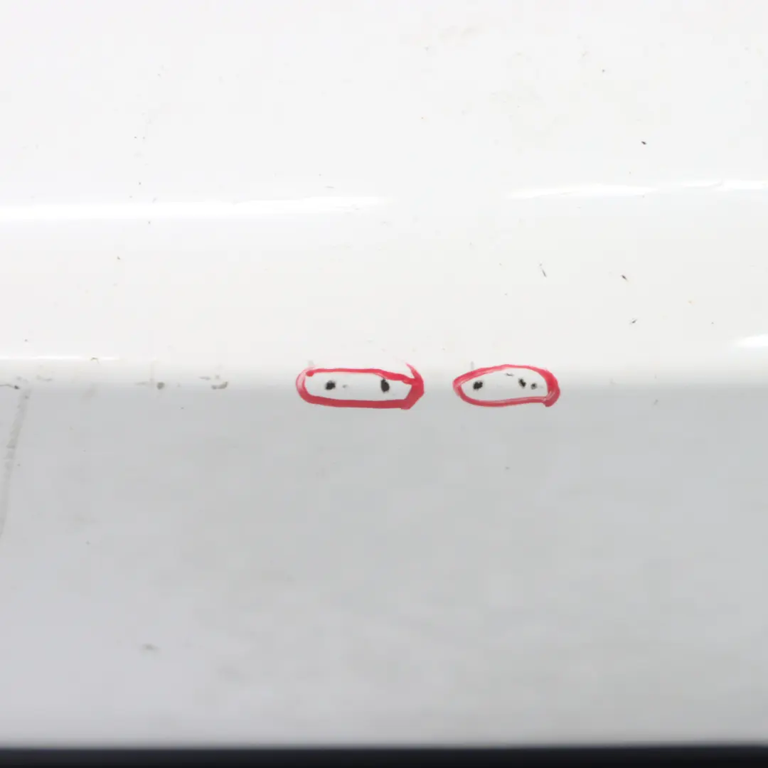 BMW E92 E93 Rear Bumper Coupe Convertible M Sport PDC Alpinweiss White - 300 - SKU 8044934-AW2 - Part number 8044934