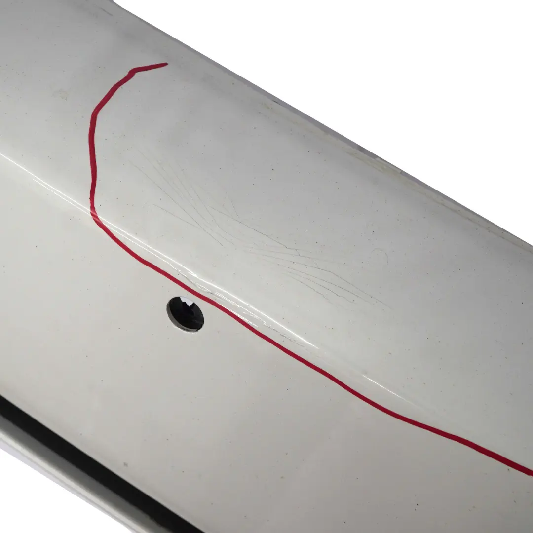 BMW E92 E93 Coupe Convertible M Sport Rear Bumper PDC Alpinweiss White - 300 - SKU 8044934-AW - Part number 8044934