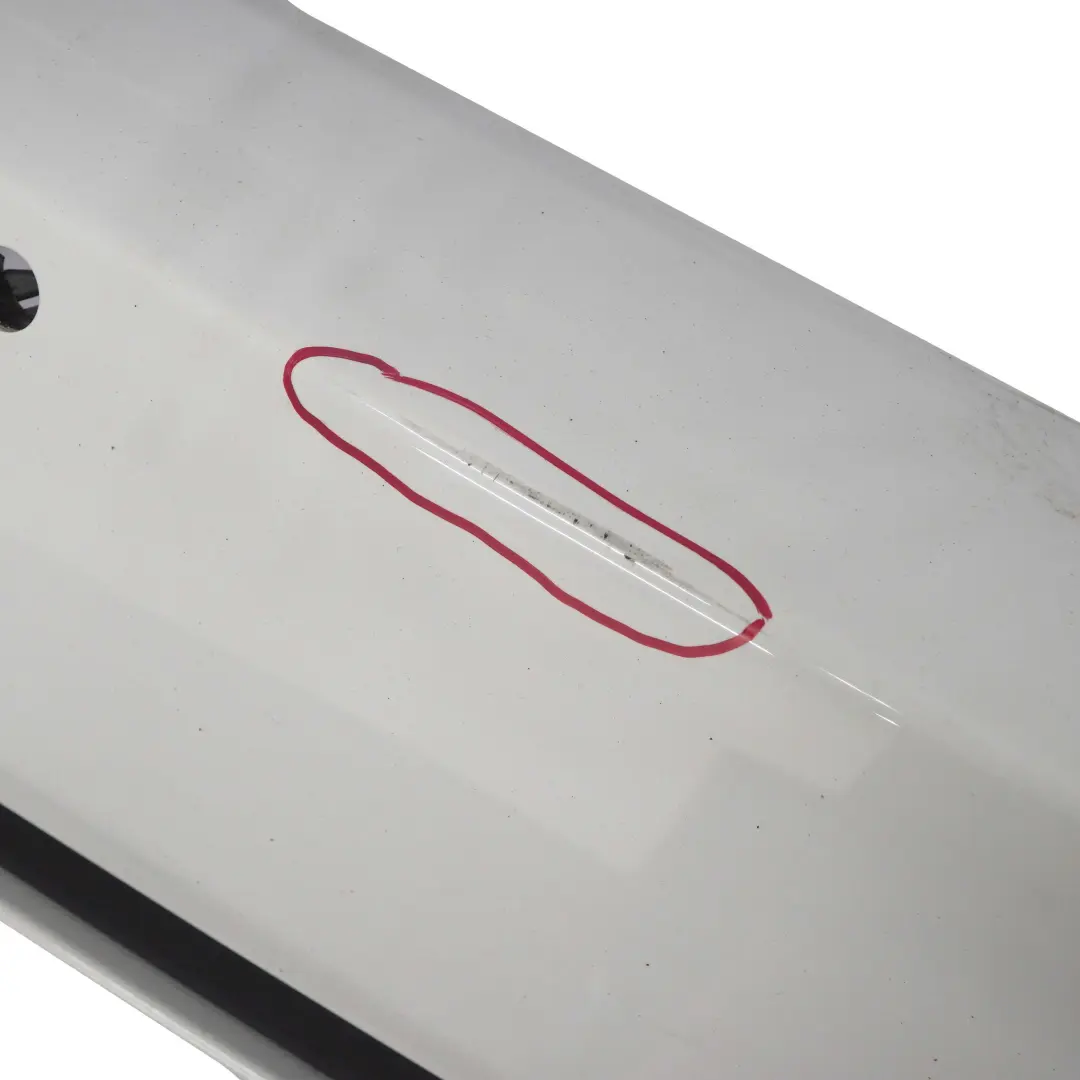 BMW E92 E93 Coupe Convertible M Sport Rear Bumper PDC Alpinweiss White - 300 - SKU 8044934-AW - Part number 8044934
