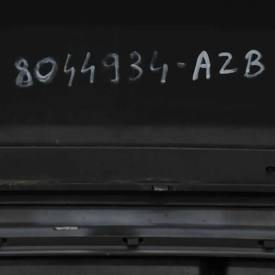 Bumper BMW E92 E93 Coupé Convertible M Sport PDC Azurite Black Metallic S34 to Rear with Part number 8044934 Rear Bumper BMW E92 E93 Coupé Convertible M Sport PDC Azurite Black Metallic S34 - SKU 8044934-AZB - Part number 8044934