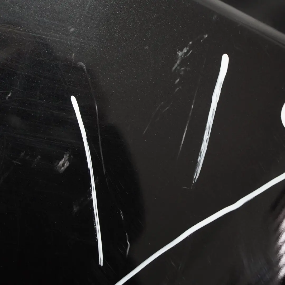 BMW E92 E93 Rear Bumper M Sport Trim Panel PDC Black Sapphire Metallic - 475 - SKU 8044934-BS10 - Part number 8044934