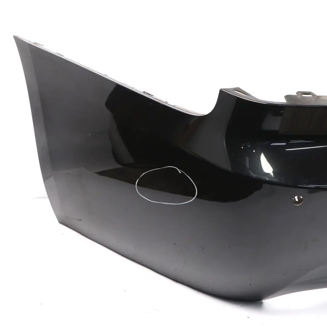 BMW E92 E93 Rear Bumper M Sport PDC Trim Cover Black Sapphire Metallic - 475 - SKU 8044934-BS1 - Part number 8044934