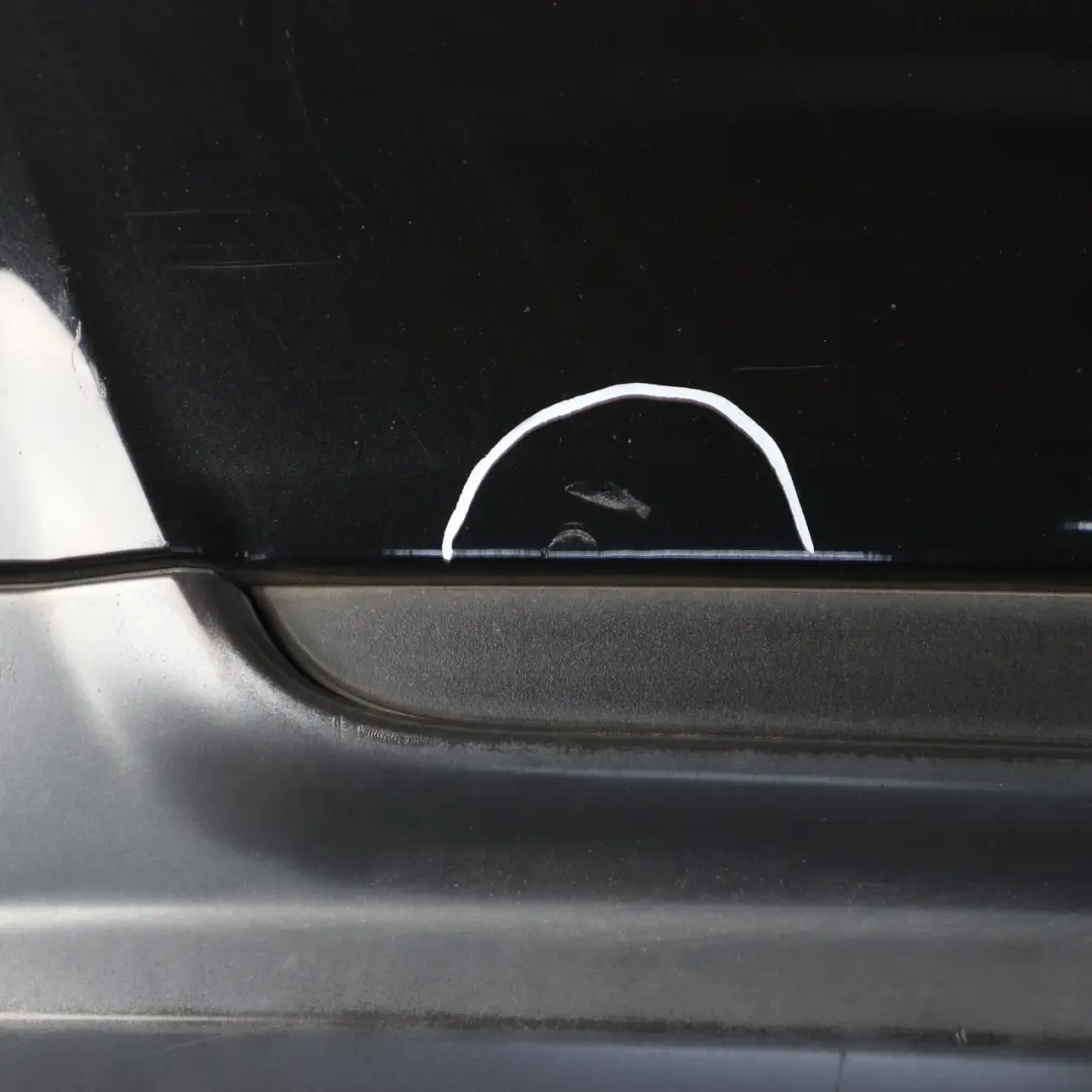 BMW E92 E93 Rear Bumper M Sport PDC Trim Cover Black Sapphire Metallic - 475 - SKU 8044934-BS1 - Part number 8044934