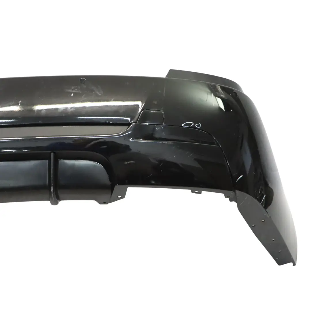 BMW E92 E93 Rear Bumper M Sport Trim Panel PDC Black Sapphire Metallic - 475 - SKU 8044934-BS4 - Part number 8044934