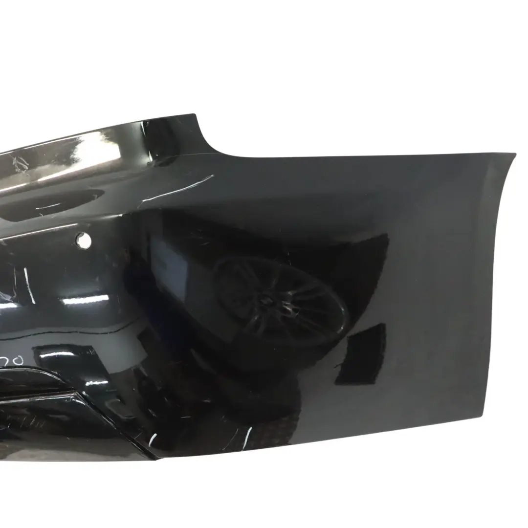 BMW E92 E93 Rear Bumper M Sport Trim Panel PDC Black Sapphire Metallic - 475 - SKU 8044934-BS4 - Part number 8044934