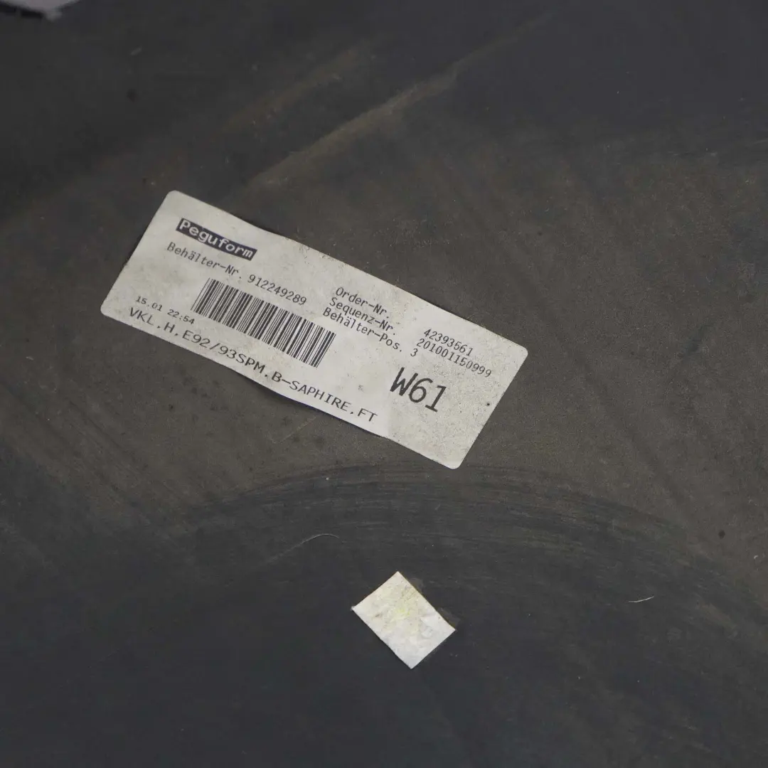 M-Pakiet Zderzak Tylny Black Sapphire do BMW E92 E93 o numerze 8044934 BMW E92 E93 M-Pakiet Zderzak Tylny Black Sapphire - SKU 8044934-BS5 - Numer Części 8044934