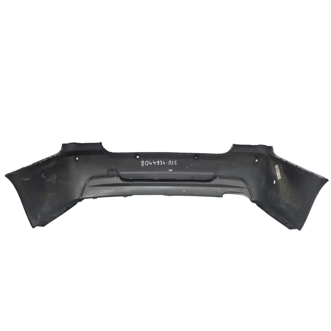 BMW 3 E92 E93 M Sport Stossfänger Hinten PDC Black Sapphire Schwarz - 475 - SKU 8044934-BS5 - Teilenummer 8044934