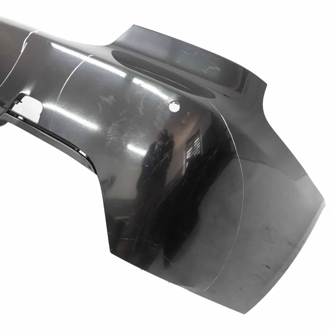 Bumper M Sport Trim Panel PDC Black Sapphire Metallic - 475 to BMW E92 E93 Rear with Part number 8044934 BMW E92 E93 Rear Bumper M Sport Trim Panel PDC Black Sapphire Metallic - 475 - SKU 8044934-BS6 - Part number 8044934