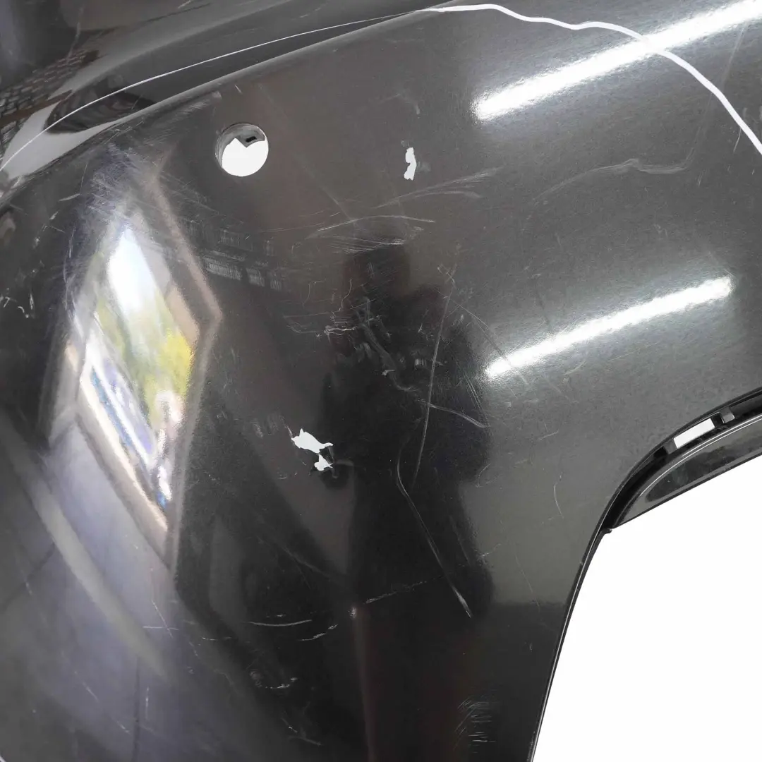 Bumper M Sport Trim Panel PDC Black Sapphire Metallic - 475 to BMW E92 E93 Rear with Part number 8044934 BMW E92 E93 Rear Bumper M Sport Trim Panel PDC Black Sapphire Metallic - 475 - SKU 8044934-BS6 - Part number 8044934