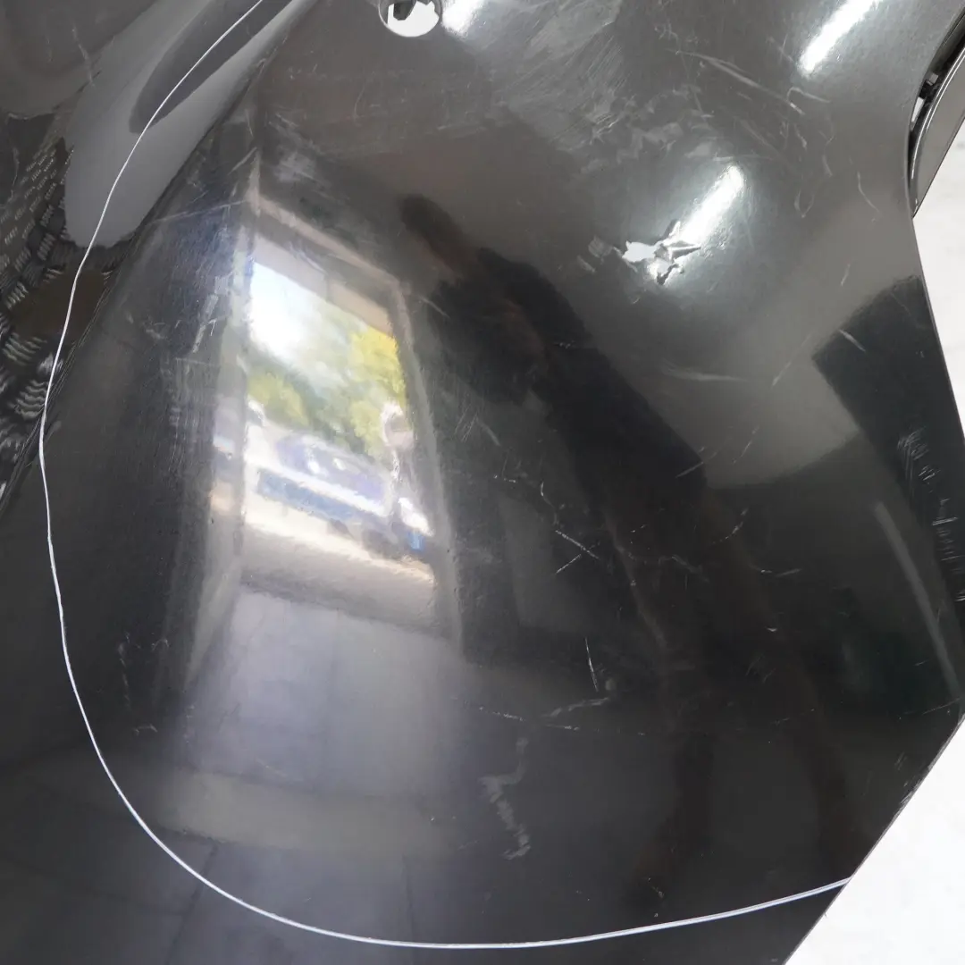 Bumper M Sport Trim Panel PDC Black Sapphire Metallic - 475 to BMW E92 E93 Rear with Part number 8044934 BMW E92 E93 Rear Bumper M Sport Trim Panel PDC Black Sapphire Metallic - 475 - SKU 8044934-BS6 - Part number 8044934