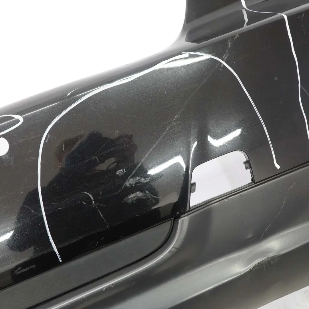 Bumper M Sport Trim Panel PDC Black Sapphire Metallic - 475 to BMW E92 E93 Rear with Part number 8044934 BMW E92 E93 Rear Bumper M Sport Trim Panel PDC Black Sapphire Metallic - 475 - SKU 8044934-BS7 - Part number 8044934