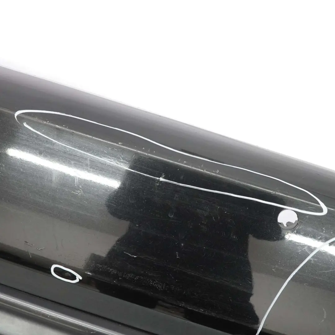 BMW E92 E93 Rear Bumper M Sport Trim Panel PDC Black Sapphire Metallic - 475 - SKU 8044934-BS7 - Part number 8044934