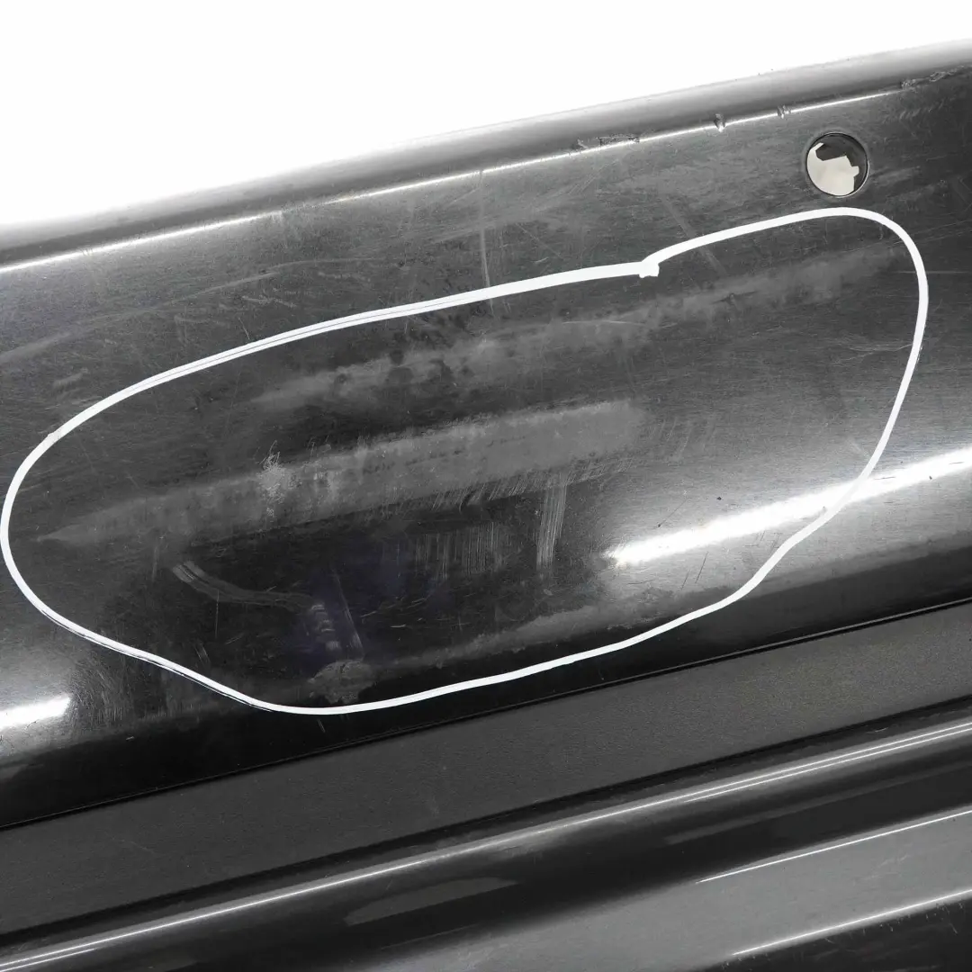 Bumper M Sport Trim Panel PDC Black Sapphire Metallic - 475 to BMW E92 E93 Rear with Part number 8044934 BMW E92 E93 Rear Bumper M Sport Trim Panel PDC Black Sapphire Metallic - 475 - SKU 8044934-BS8 - Part number 8044934